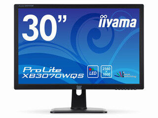 iiyama、Adobe RGB比109%に対応した30型WQXGAハイエンドディスプレイ