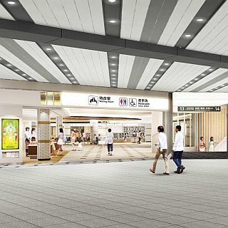 JR西日本、新大阪駅改札内に36店舗の商業施設「エキマルシェ新大阪」開設