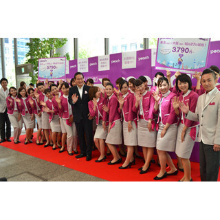 LCC・ピーチが客室乗務員オーディションを実施 - 契約社員75人程度を募集