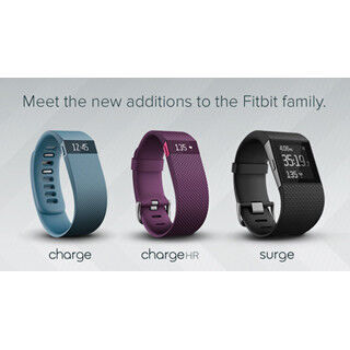 米Fitbit、最新モデル3機種を発表 - GPS搭載の「Fitbit Surge」など
