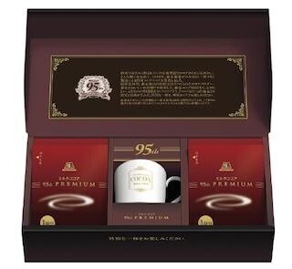 森永ミルクココア発売95周年記念ココア「95th PREMIUM」を発売--森永製菓