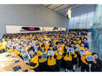 Apple Store主催の「フィールドトリップ」に星野学園中学校・一年生175名が集合