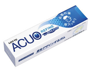 ロッテ「ACUO」に、"タバコの後"と"お酒の後"に噛むガム2種が登場