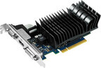 ASUS、ロープロファイルに対応したファンレス仕様のGeForce GT 720カード