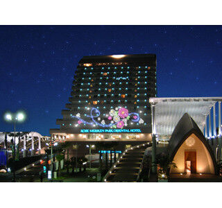 兵庫県神戸市のホテルで&quot;フラワーハート&quot;がテーマのイルミネーション開催