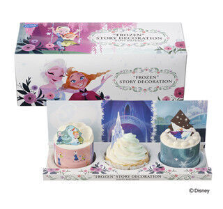 銀座コージーコーナー、「アナと雪の女王」デザインのスイーツ第2弾を発売