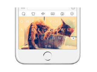 バイドゥ、iOS向け「Simeji」のキーボードの着せ替えが可能に