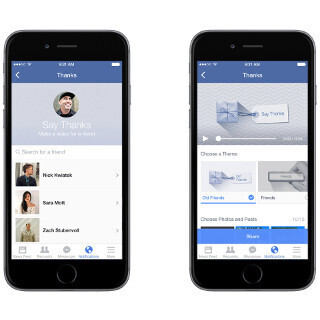 Facebook、大切な人に“ありがとう”を伝える動画が贈れる新機能追加