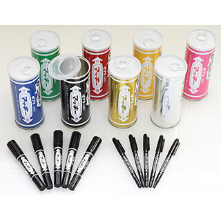 定番の油性マーカーを"缶詰"にした「マッキーCAN」が登場 - ゼブラ
