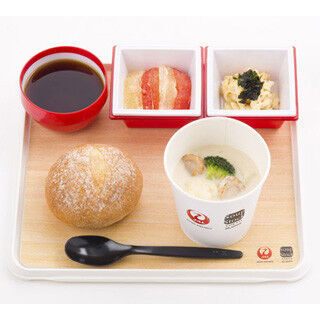 JAL機内食「AIRシリーズ」にスープストックが初登場! 食べるスープを上空で