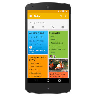 米Google、メモアプリ「Keep」に共有や共同編集ができる新機能を追加
