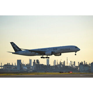 エアバスの最新機&quot;A350XWB&quot;が日本に初飛来! ボーイング787を迎え撃つ性能 - 写真50枚
