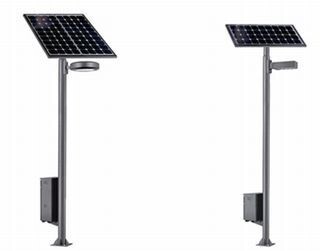 パナソニック、災害時にAC100Vの使用が可能なソーラー街路灯