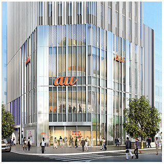 auの新しい旗艦店「au SHINJUKU」がオープン! - 来店者には限定プレゼント
