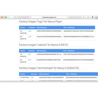 「ファクトリーイメージ」って何ですか? - いまさら聞けないAndroidのなぜ