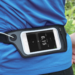 フォーカル、体にフィットするスマホ用ウェストポーチ発売 - 水洗いOK!