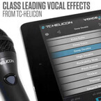 TC-Helicon、iPad向けのルーパー/エフェクト/レコーターアプリを発売