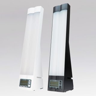 光で睡眠リズムを調整して起こす目覚まし時計「ブライトアップクロック」