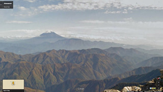 山好き必見、白峰三山縦走ルートなど日本の山々がGoogleストリートビューに