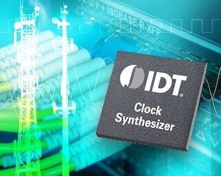 IDT、シリアルデータ通信向けに低位相ジッタを実現するシンセサイザを発表