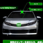 トヨタ、予防安全パッケージ「Toyota Safety Sense」日米欧の乗用車に設定