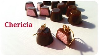 美味しそうなチョコアイスが小さなピアスになった!