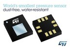 ST、高い精度とロバスト性を有する世界最小の防塵・防水型圧力センサを発表