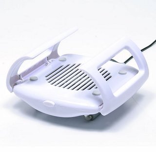 山陽トランスポート、iPad miniもはさんで冷やせる冷却ファン