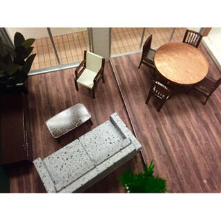 中古物件の「50分の1模型」を「501円」で作成 - 物件選びのサポートに