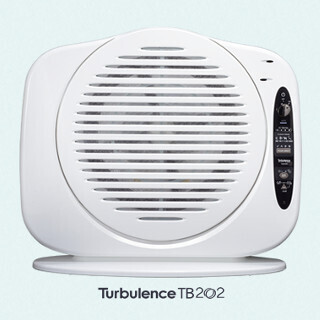 ファンとフィルターが一体になったタービュランス空気清浄機の新モデル