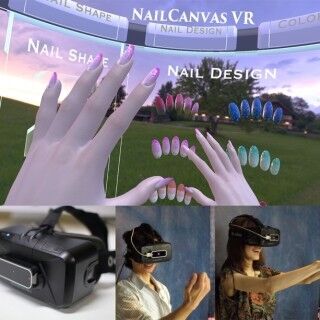 Oculus Riftでネイルアートを体験できる「NailCanvas VR」公開