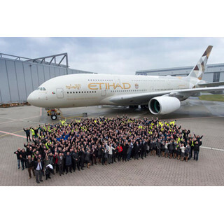 エティハド航空が13社目のA380運航会社に - 年内にロンドン線へ投入