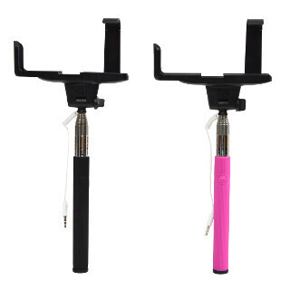 サンコー、手元のボタンでシャッターが切れる自撮り棒発売 - 設定不要