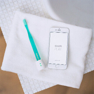 サンスター、歯ブラシ取り付け型「G・U・M PLAY」 - Bluetoothでスマホ連携