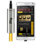 Android対応ギター用デジタル・オーディオ・インタフェース 「iRig HD-A」