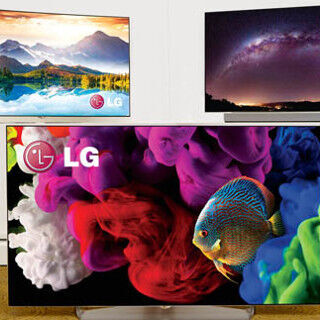 LG、曲面型など4K対応の有機ELテレビの2015年モデルをCESで展示