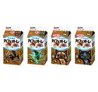 モンスターハンターとマイルドカフェオーレがコラボ - ステッカーの特典付