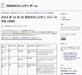 Microsoft、セキュリティ更新プログラムの事前通知の一般公開を廃止