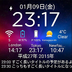 塩田紳二のアンドロイドなう (90) AndroidWareの文字盤を自作する