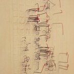東京都・恵比寿で文豪の自筆原稿を針金で立体的に再現する荒井美波の個展