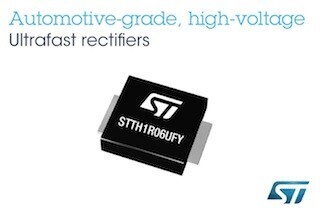 ST、車載機器や屋外用装置向けにAEC-Q101準拠の超薄型ダイオードを発表