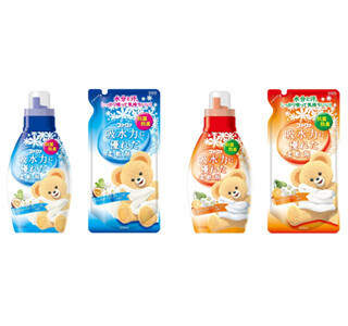 吸水性に着目した新柔軟剤「ファーファ 吸水力に優れた柔軟剤」発売