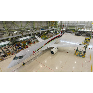 MRJ初飛行に向け右舷エンジンの試験運転実施--予想通りの結果で作動を証明