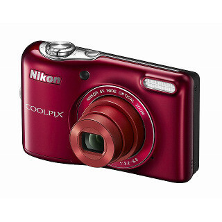 ニコン、エフェクトを楽しめる単3形電池対応コンデジ「COOLPIX L32」