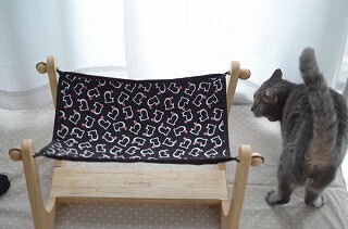猫用ハンモックを実際に使ってみた