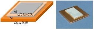 三菱マテリアル、高放熱性を有するCu放熱板一体型DBA基板を開発