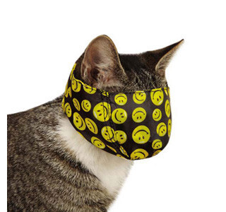 病院が苦手な怖がりな猫にピッタリ! 猫のための目隠し