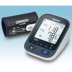 オムロン、上腕式血圧計のフラッグシップ機 - カフの巻き具合をガイド