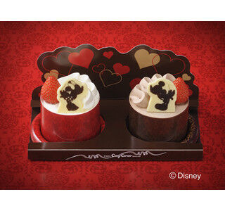 銀座コージーコーナーに、ミッキー&amp;ミニーのバレンタイン限定ケーキが登場