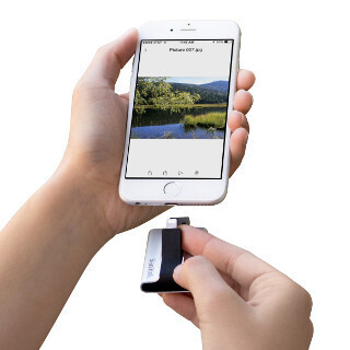 サンディスク、iPhone向けUSBメモリ - ストレージを最大64GB増やせる